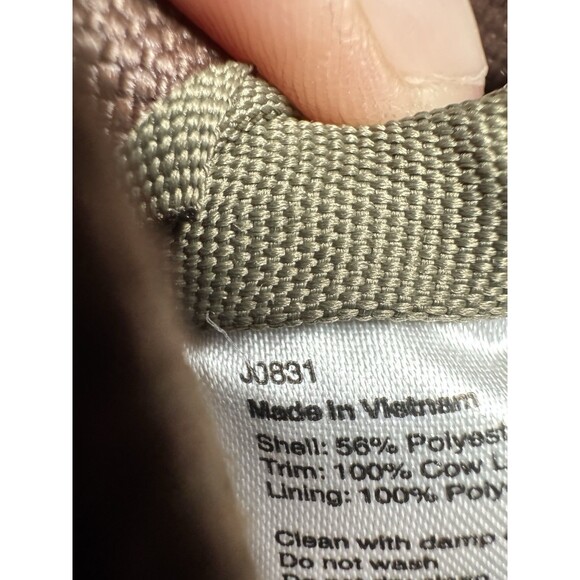 Timberland Waxed Canvas, Leather Messenger Laptop Bag Brown Crossbody Briefcase - Picture 12 of 12